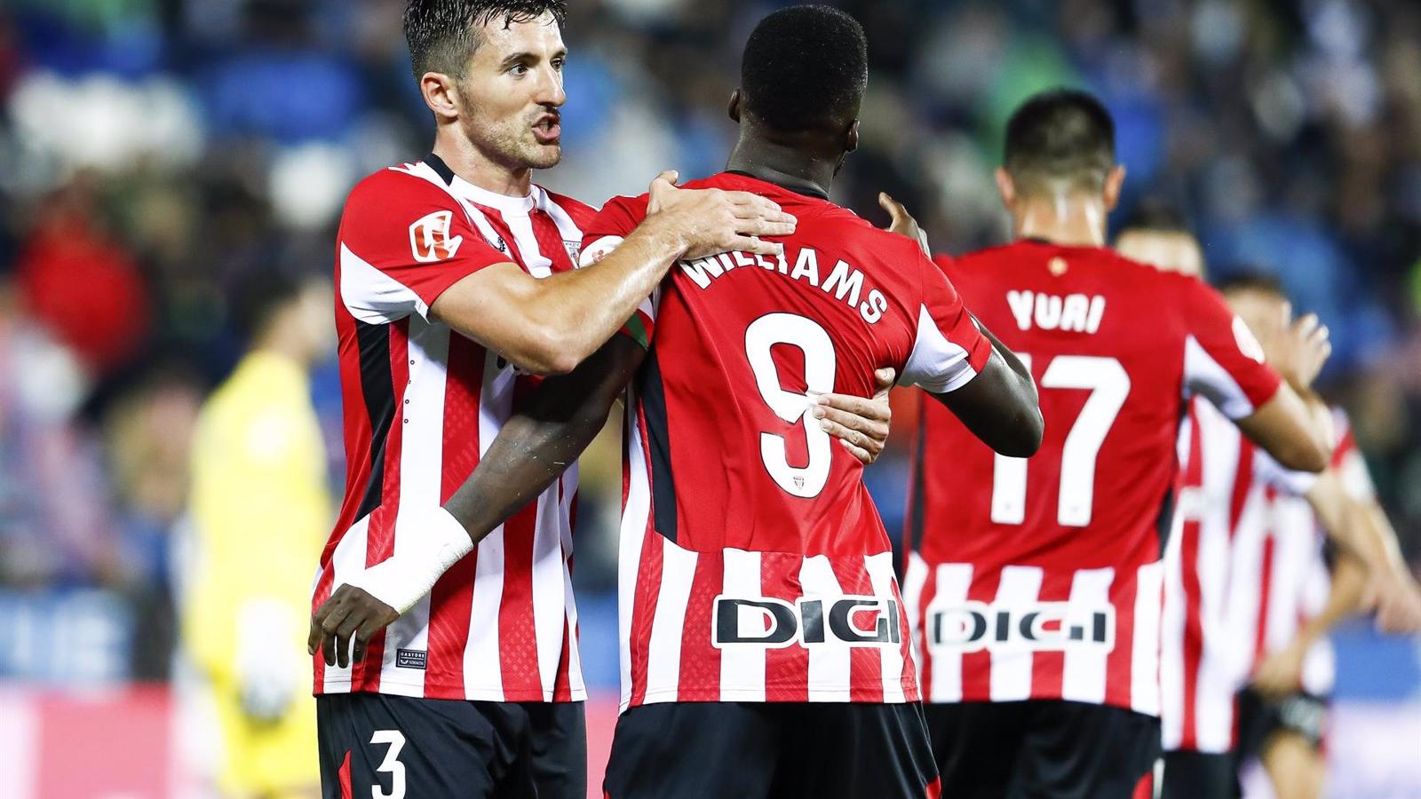 Leganés cae ante el Athletic por 0-2 pese a dominar gran parte del encuentro