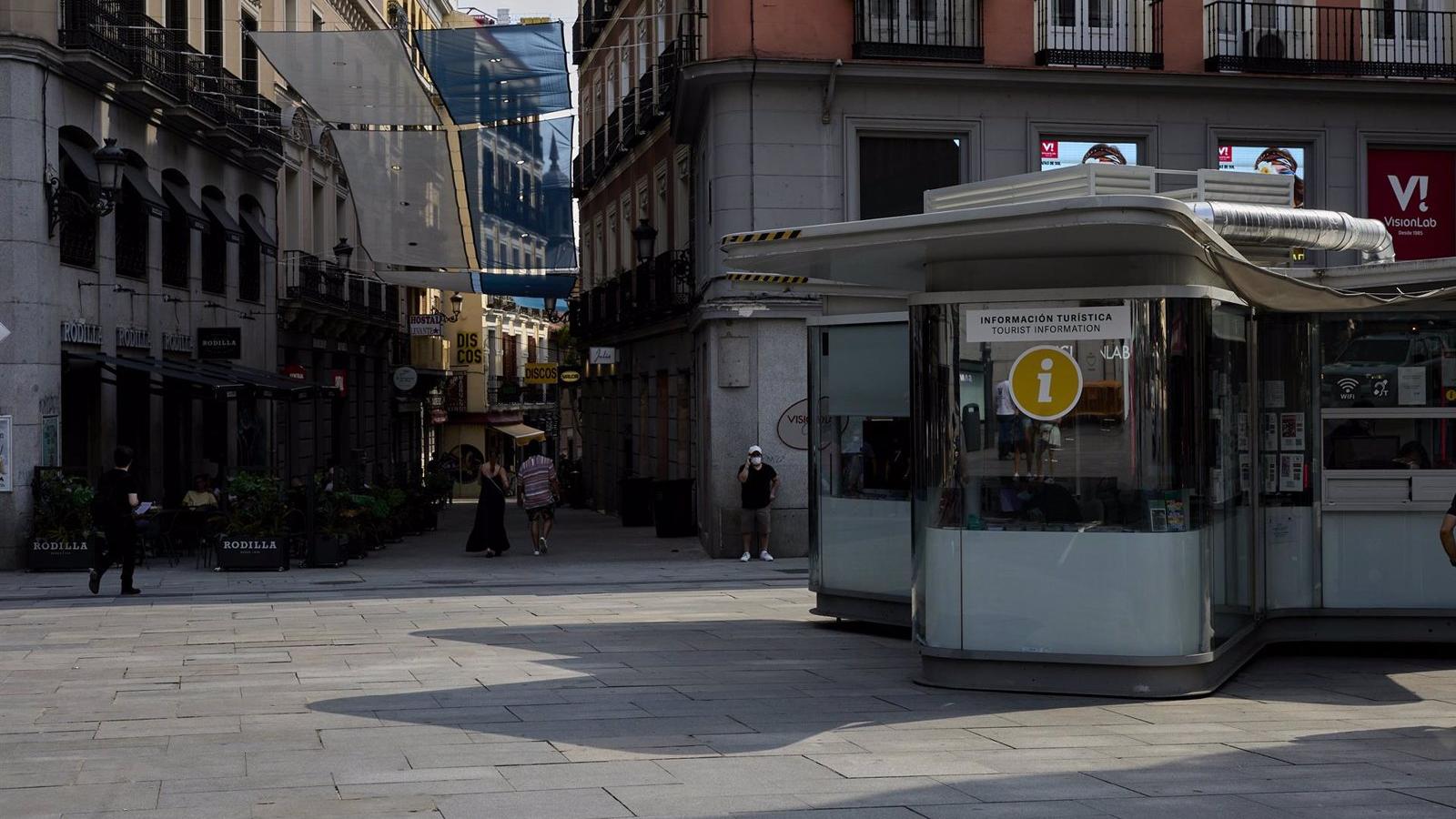 La plaza de Callao recupera la normalidad tras una falsa alarma de hombres armados
