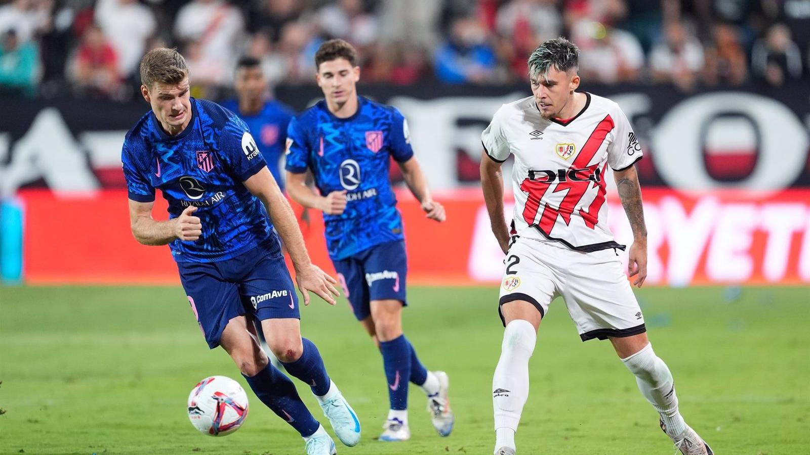 El Atlético de Madrid cede terreno tras empatar con el Rayo Vallecano