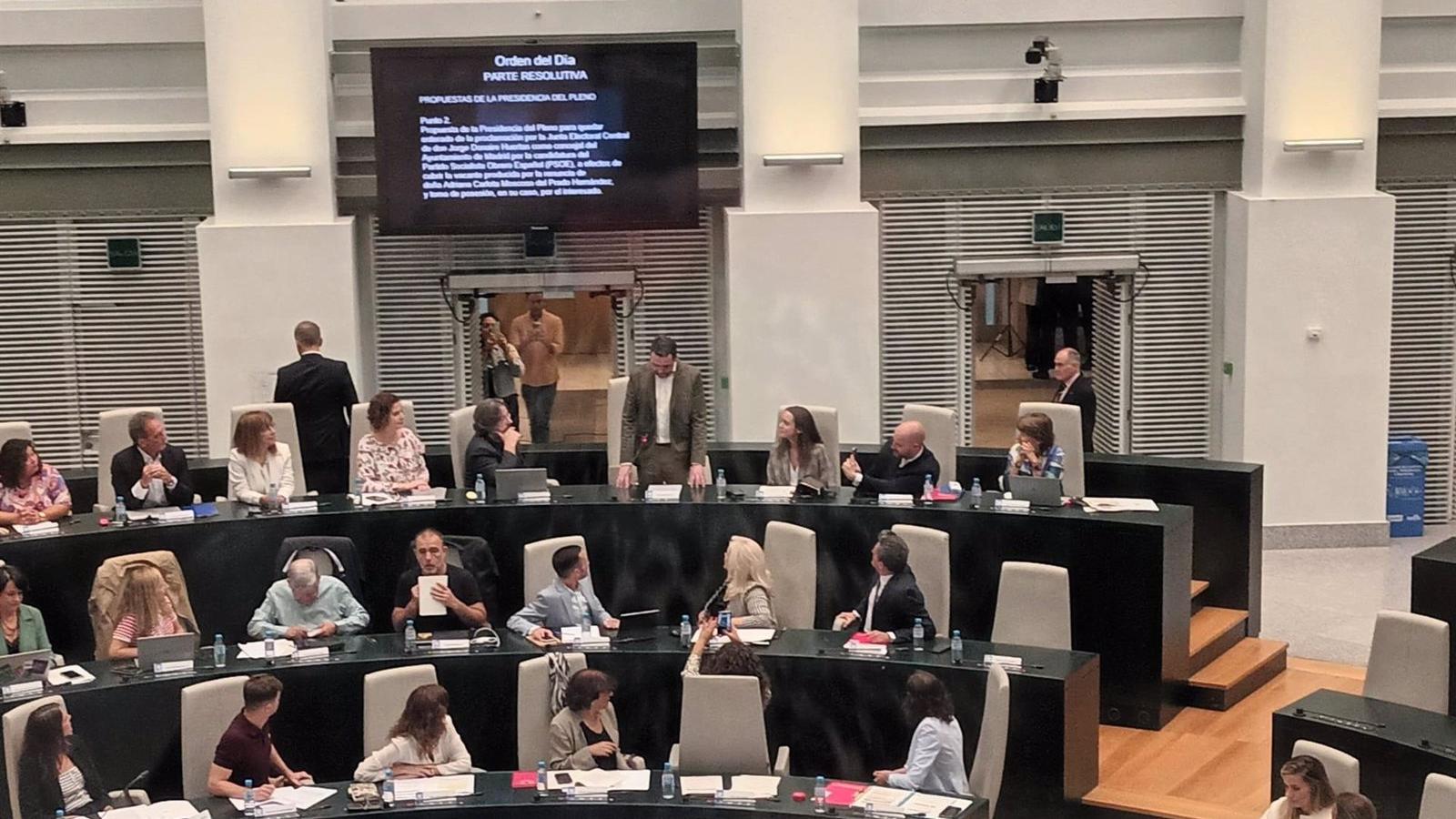 El PSOE incorpora a Jorge Donaire como nuevo edil en Cibeles