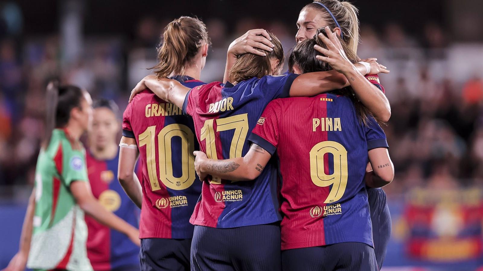 Barcelona, Real Madrid y Atlético mantienen su pleno de victorias en la Liga F