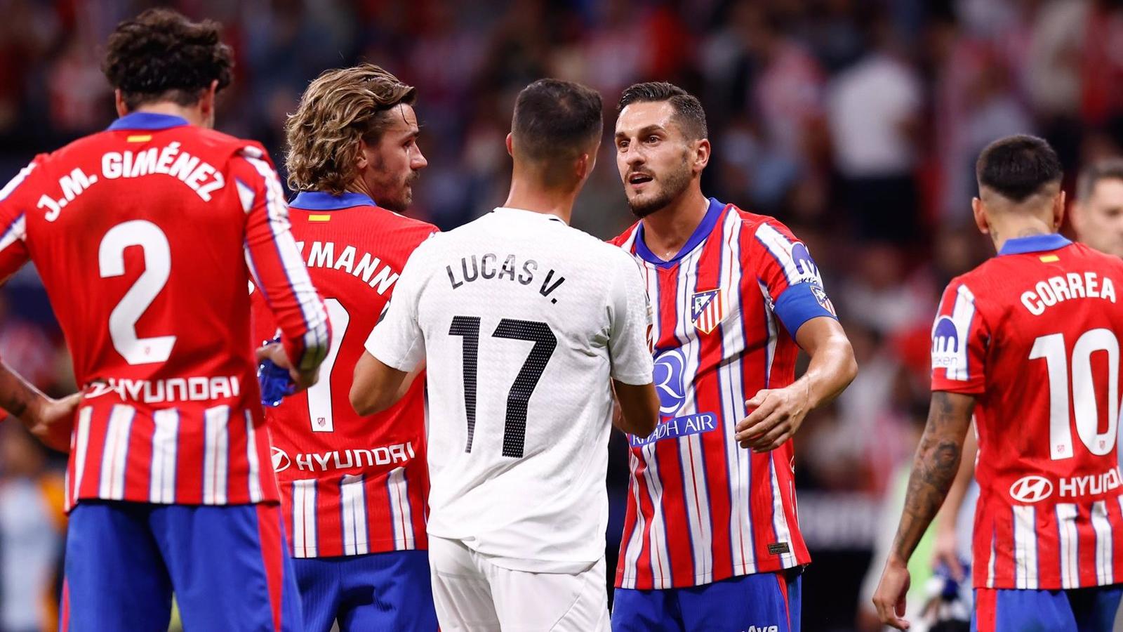 El Atlético de Madrid identifica a uno de los responsables del lanzamiento de objetos en el derbi contra el Real Madrid