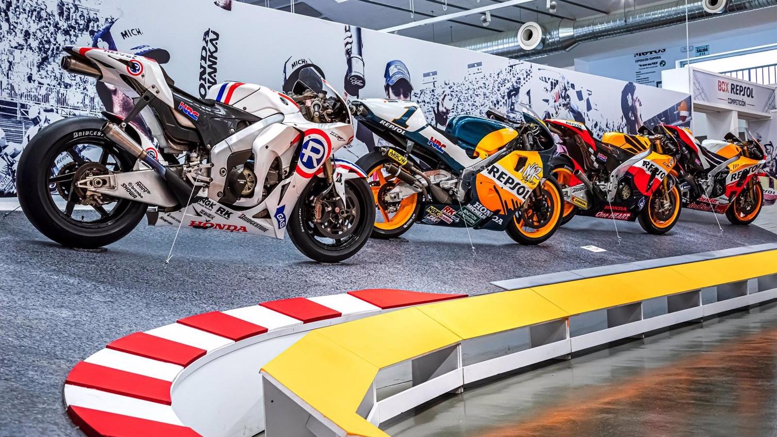 El Museo de la Moto 'Made in Spain' celebra la trayectoria de Repsol en el motociclismo en Alcalá de Henares