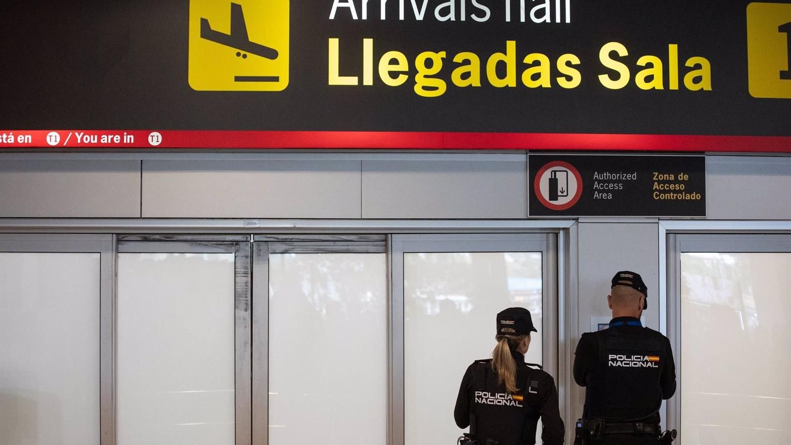 Segunda fuga en Barajas en una semana de migrantes marroquíes
