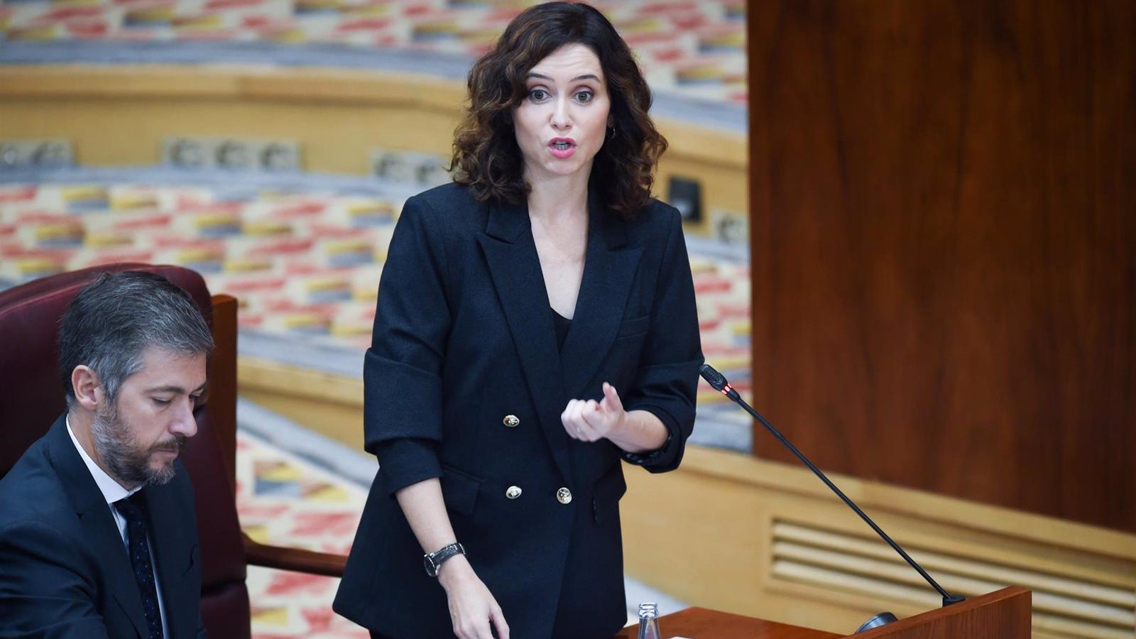 Ayuso apuesta por "respetar y apoyar" a las pymes y exige "no estigmatizar" a quienes crean puestos de trabajo