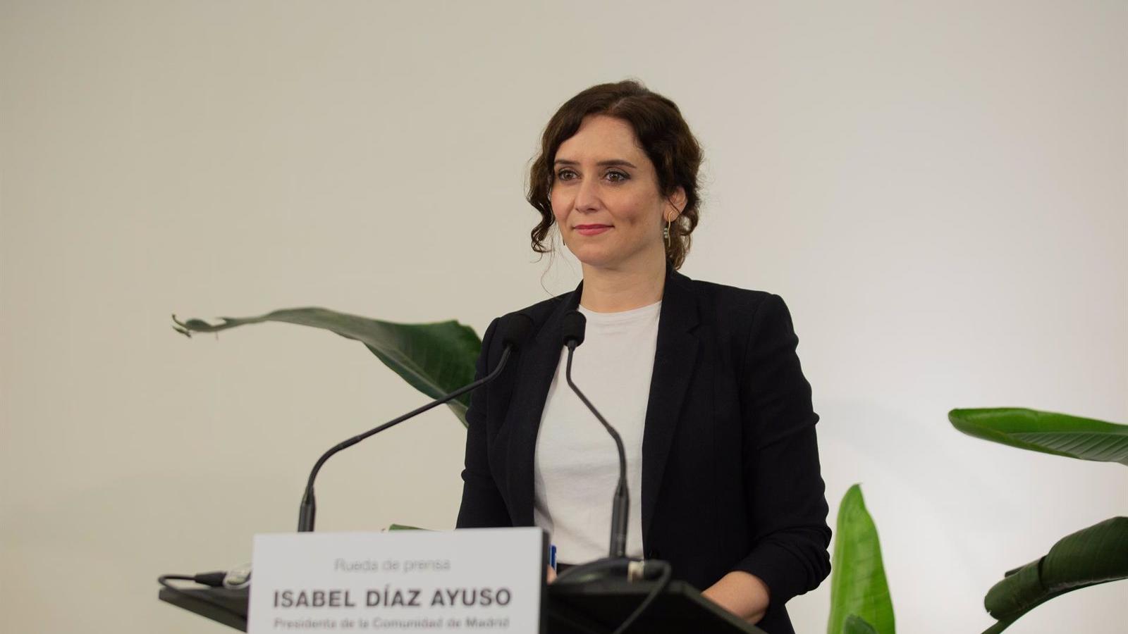 Ayuso critica el límite de precios del alquiler en Cataluña y defiende las políticas de vivienda de Madrid