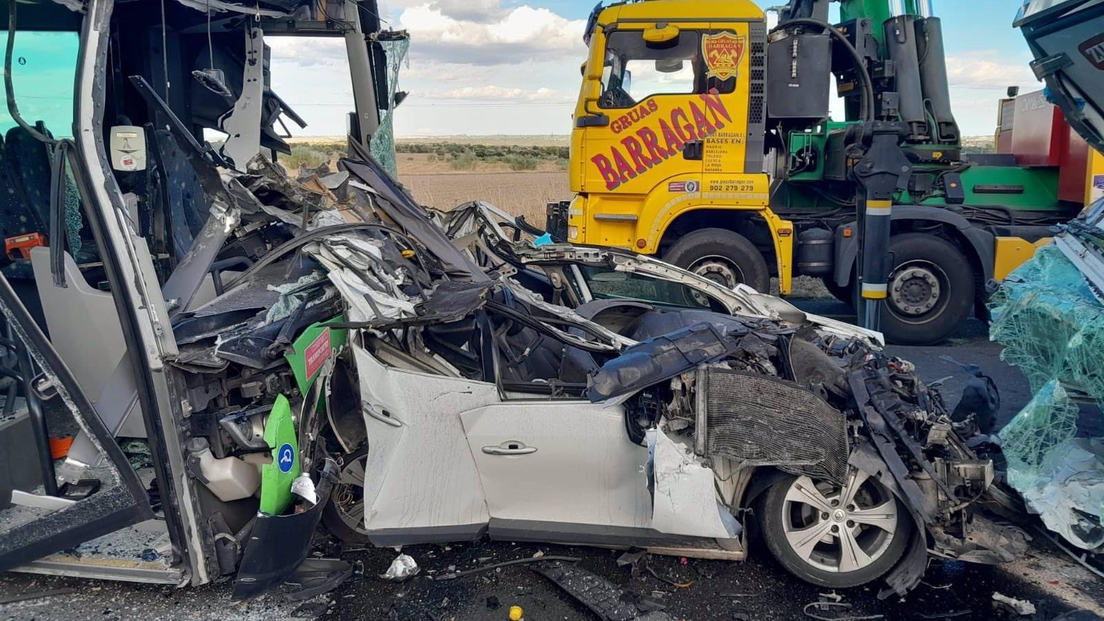 Un grave accidente en la M-600 en Brunete deja diez heridos, dos de ellos graves