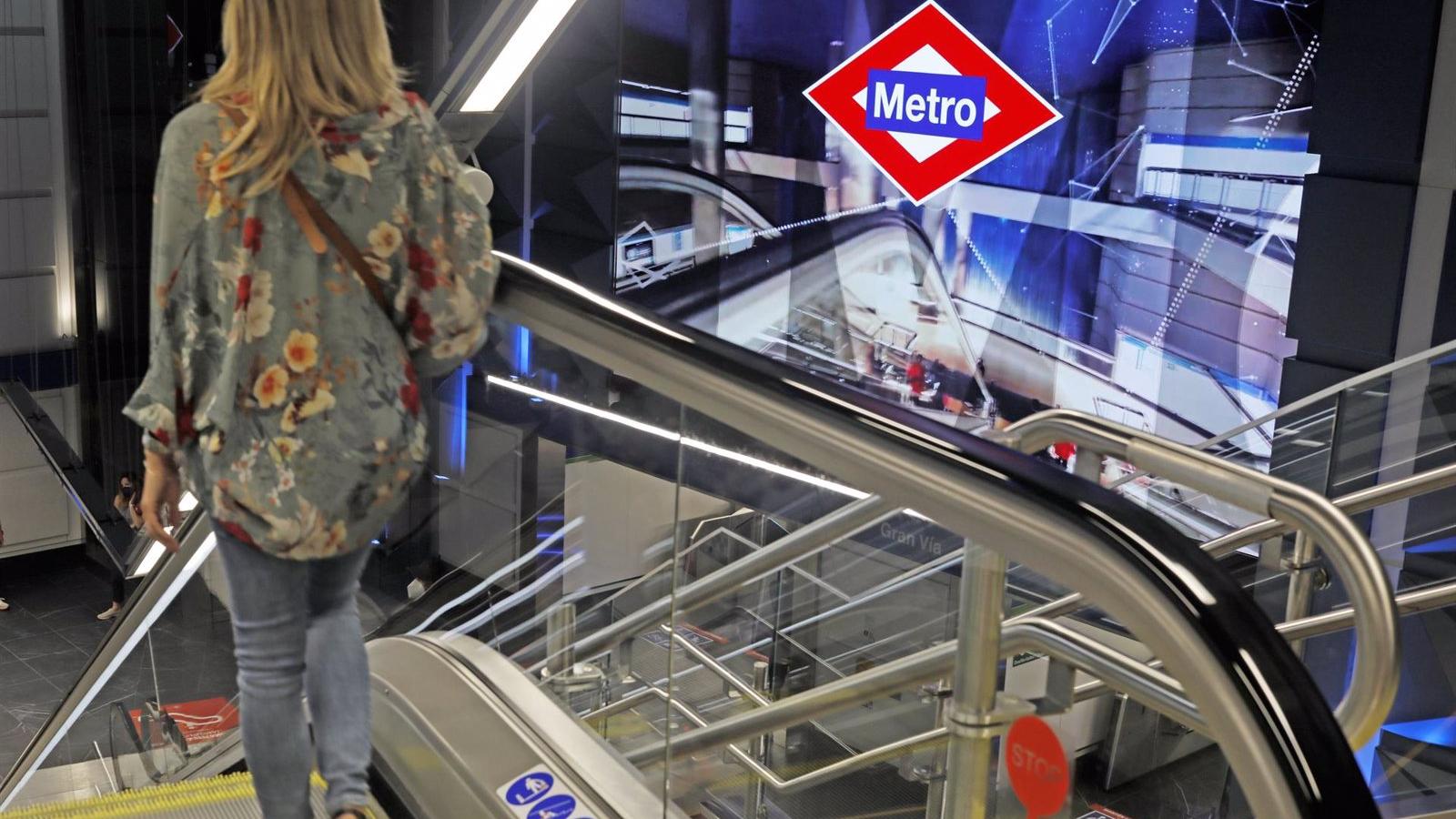 Metro de Madrid instalará nuevas escaleras mecánicas en tres estaciones