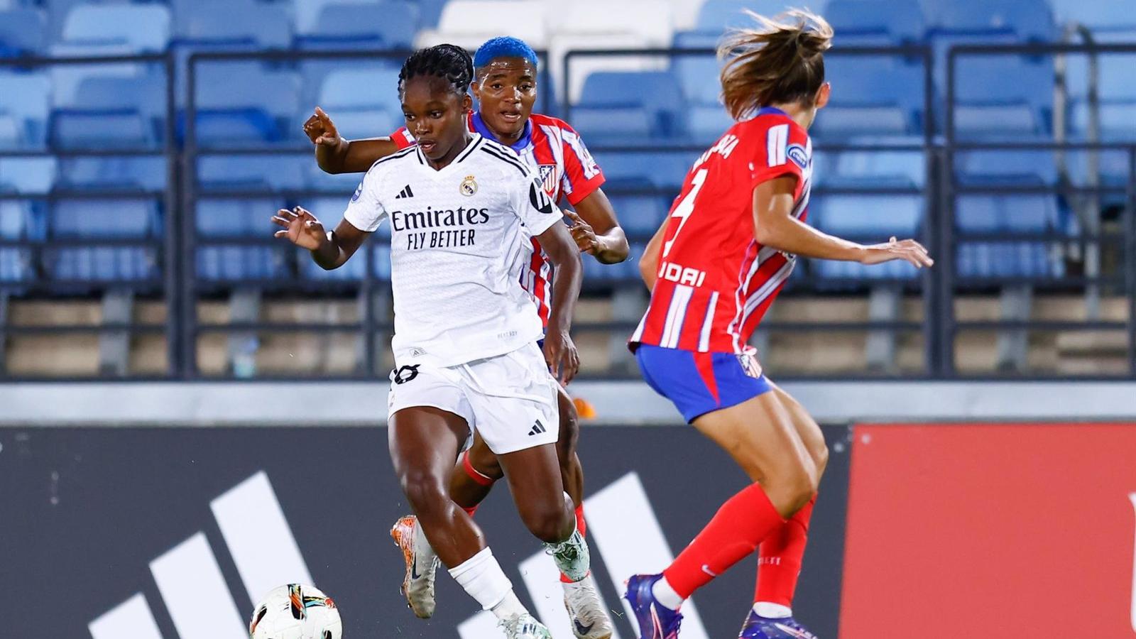  Real Madrid y Atlético empatan en el derbi de la Liga F