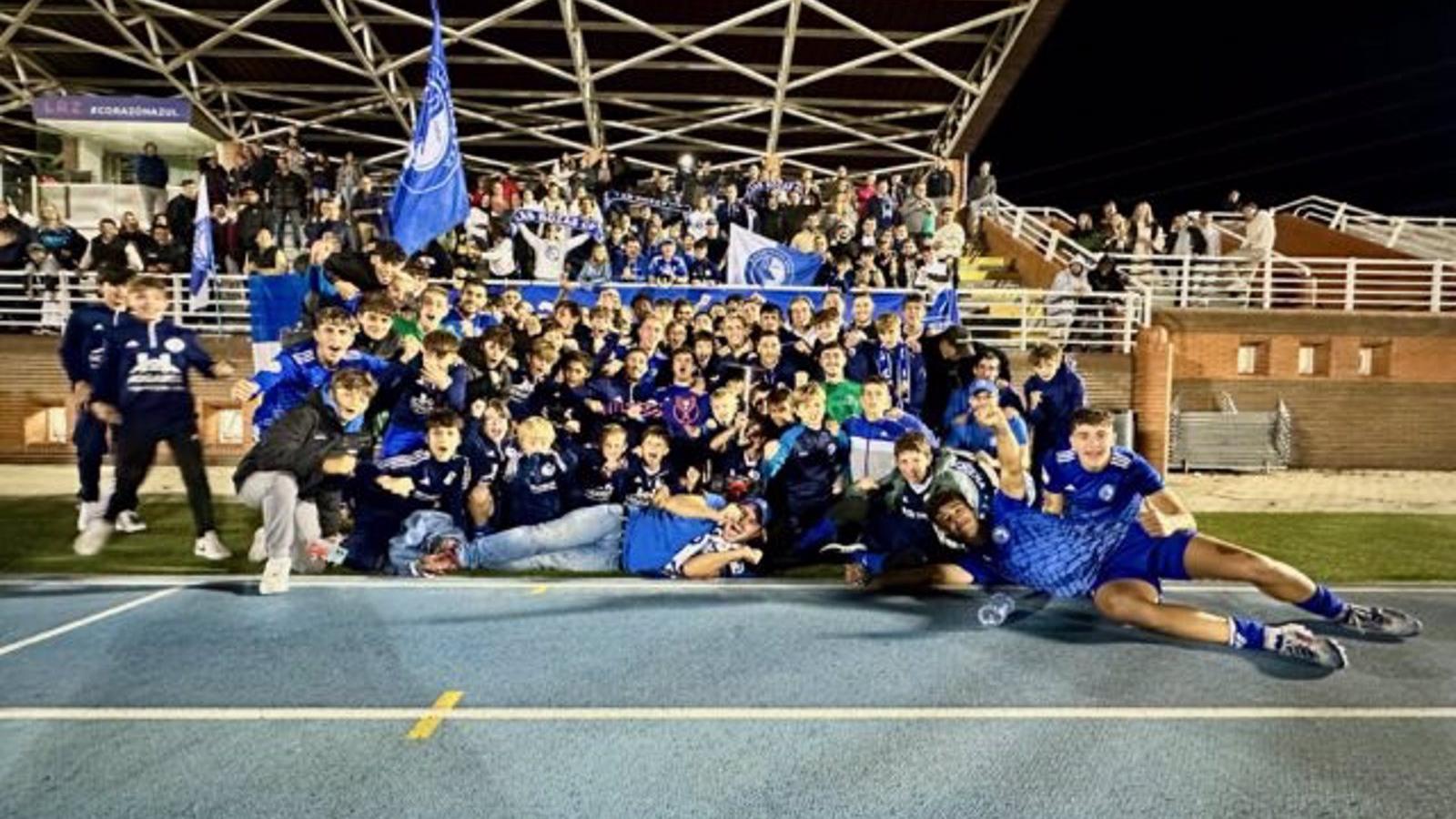 Las Rozas ampliará el aforo del campo para el partido de Copa del Rey contra el Sevilla