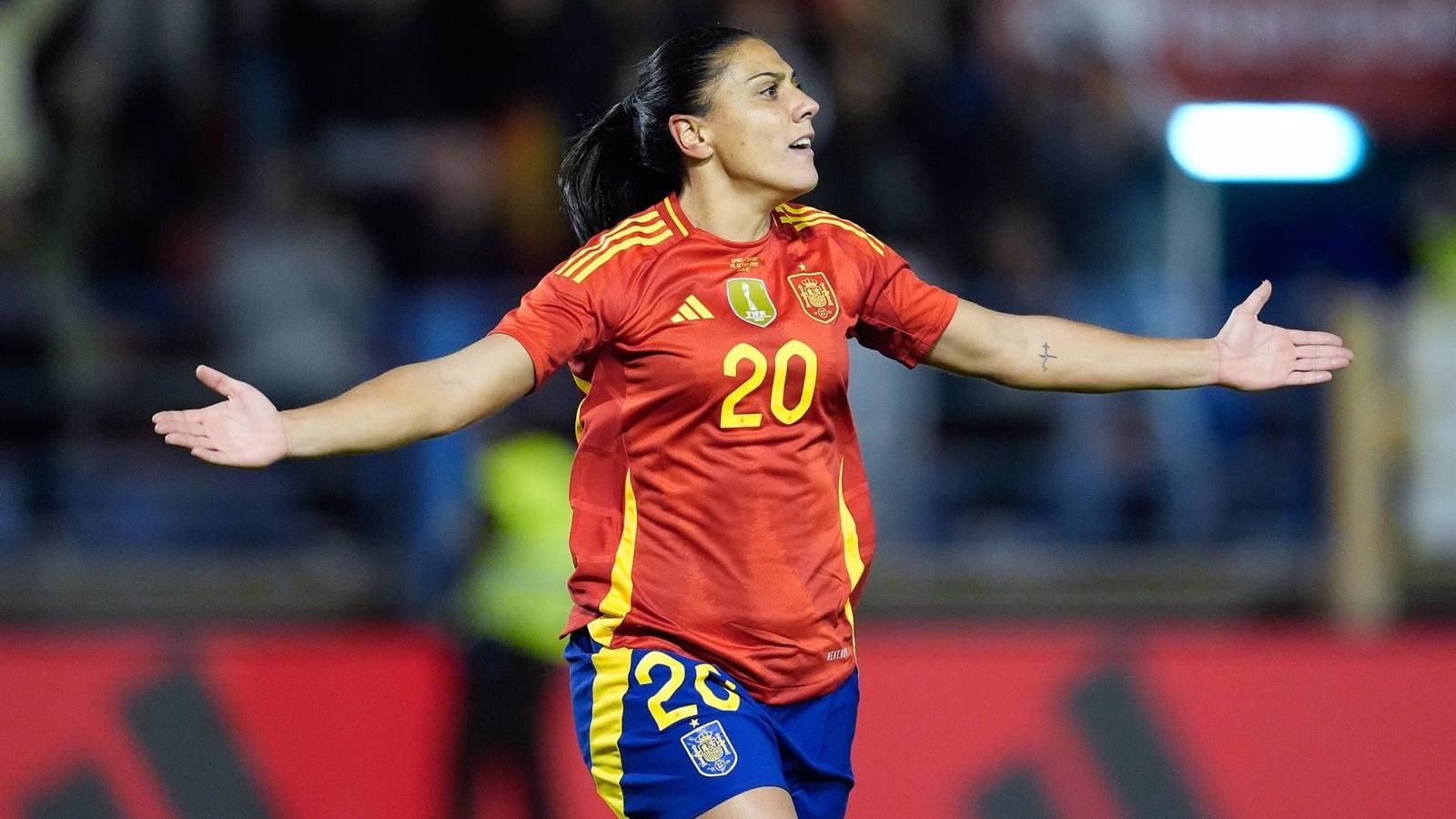 Cristina Martín-Prieto anhelaba desde niña anotar un gol vistiendo la camiseta de España