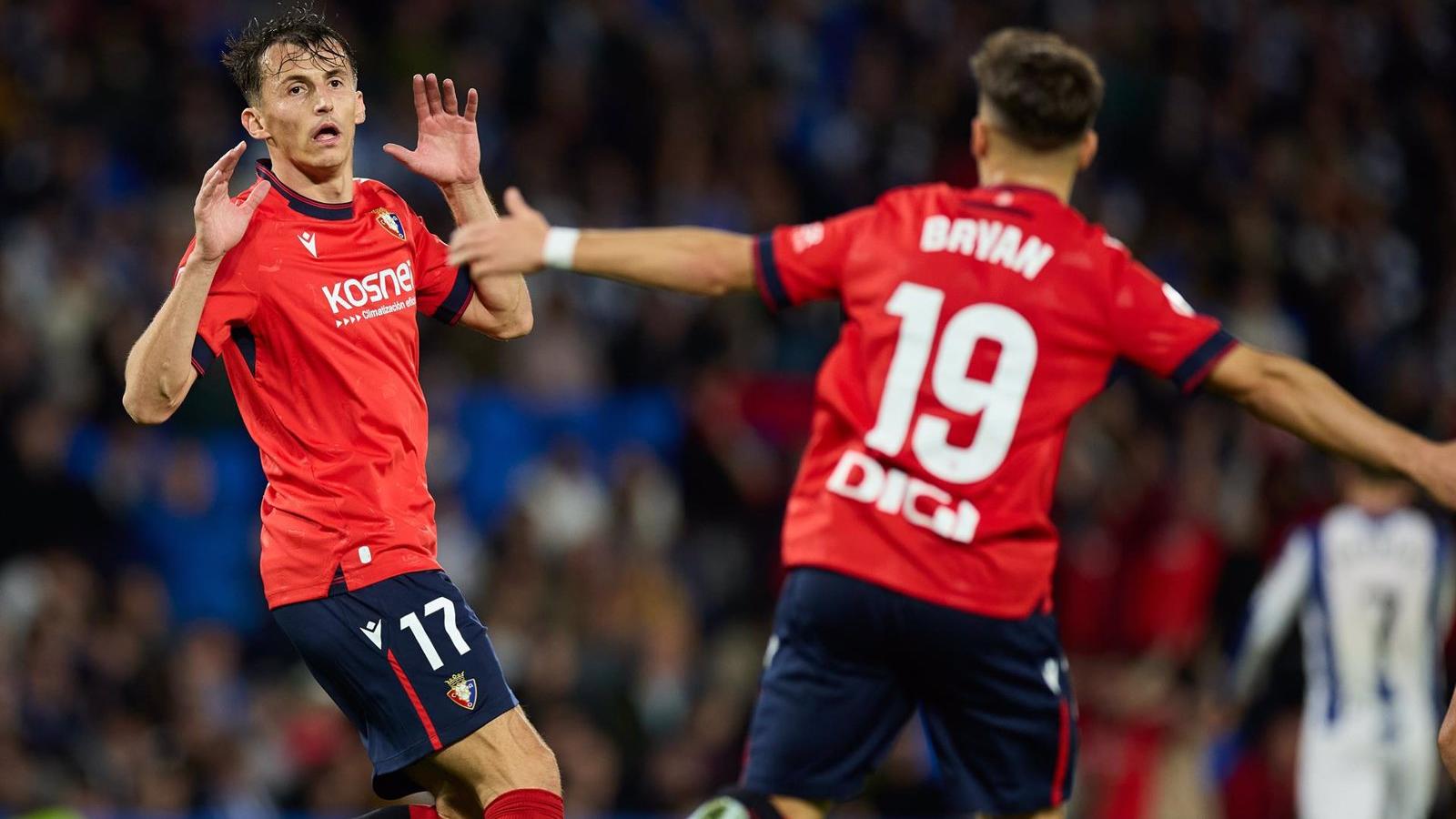 Osasuna conquista el Reale Arena y Leganés respira frente al Celta