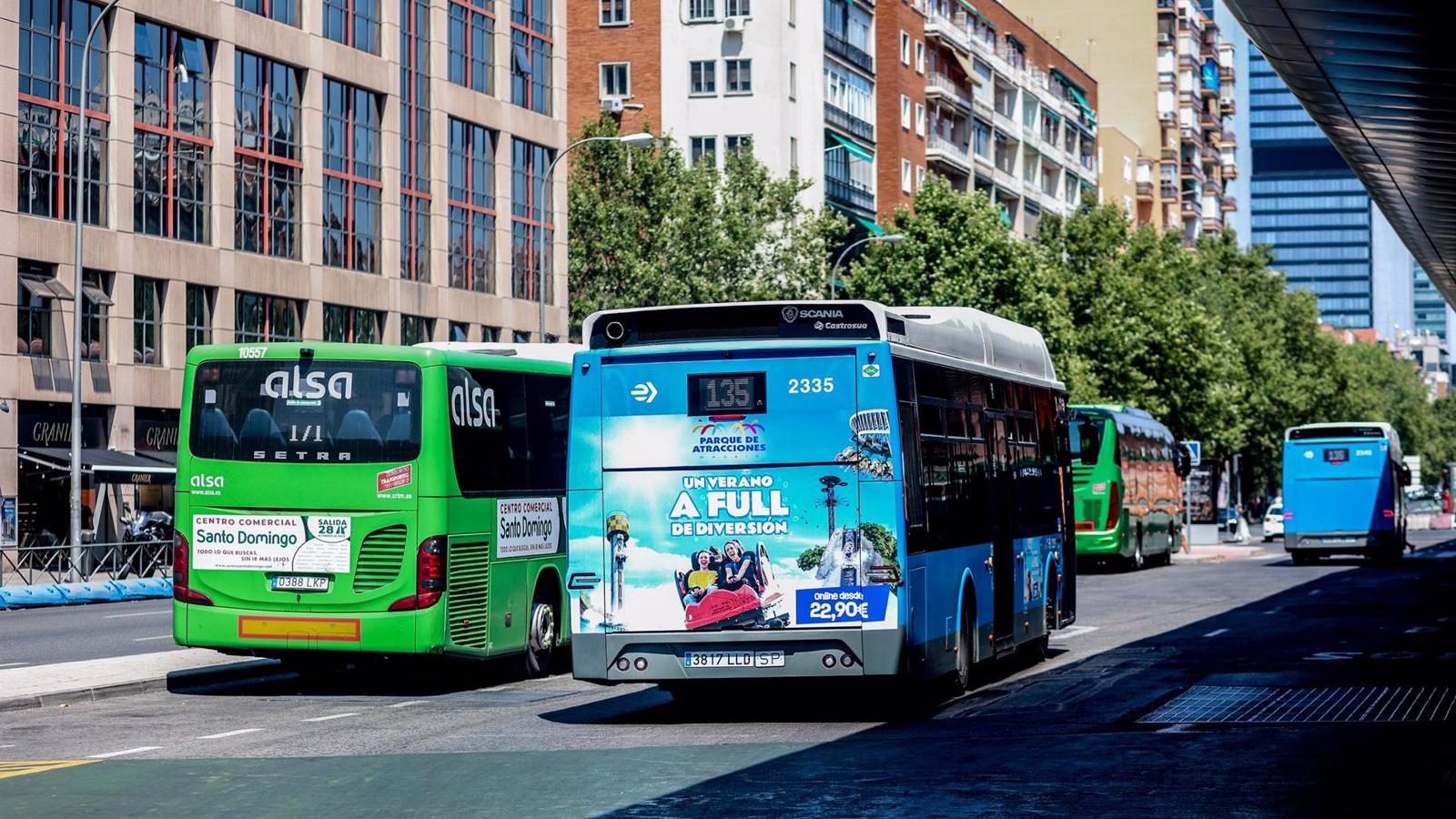 Arranca la huelga de transportes con servicios mínimos de hasta el 75% en EMT y el 80% en interurbanos