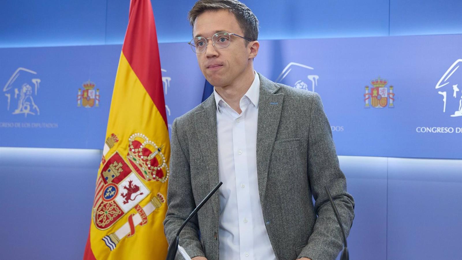 Mouliaá asegura que Errejón la “encerró” y la “tocó” sin consentimiento 