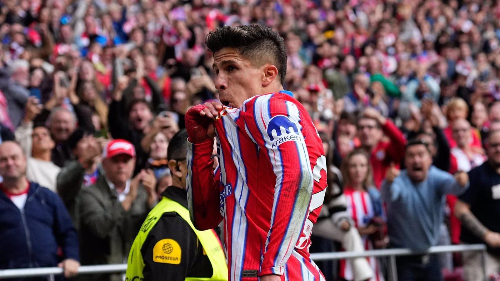 Giuliano Simeone demuestra nivel para el primer equipo