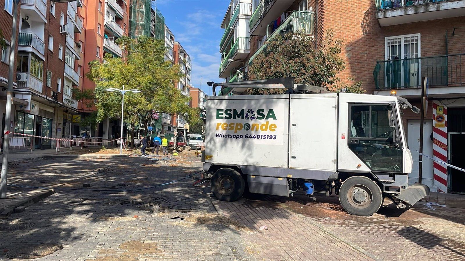 Un incidente en Alcorcón interrumpe el suministro de agua y electricidad en diversas vías del municipio