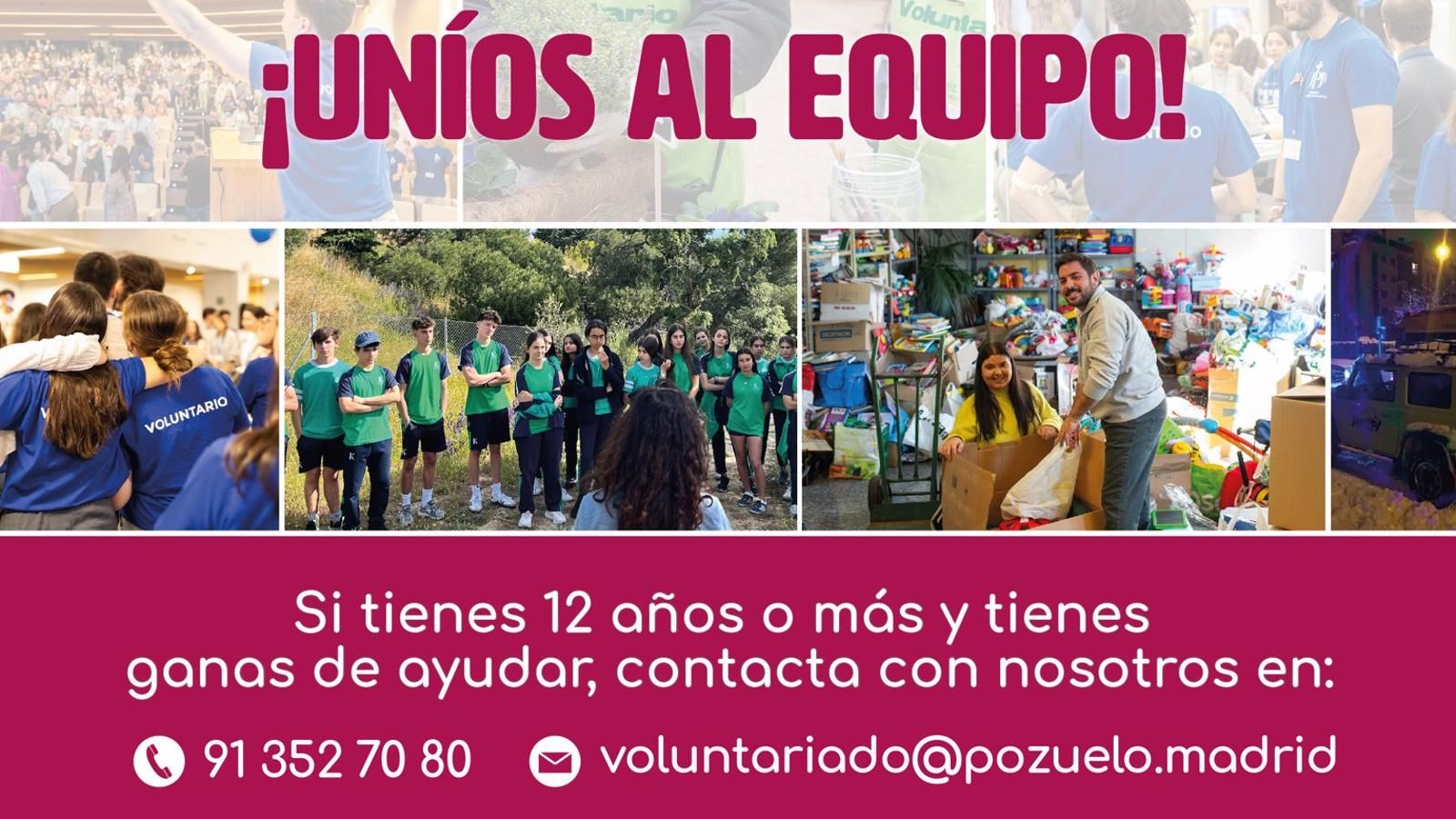Pozuelo lanza una iniciativa para reclutar jóvenes voluntarios y personal de Protección Civil