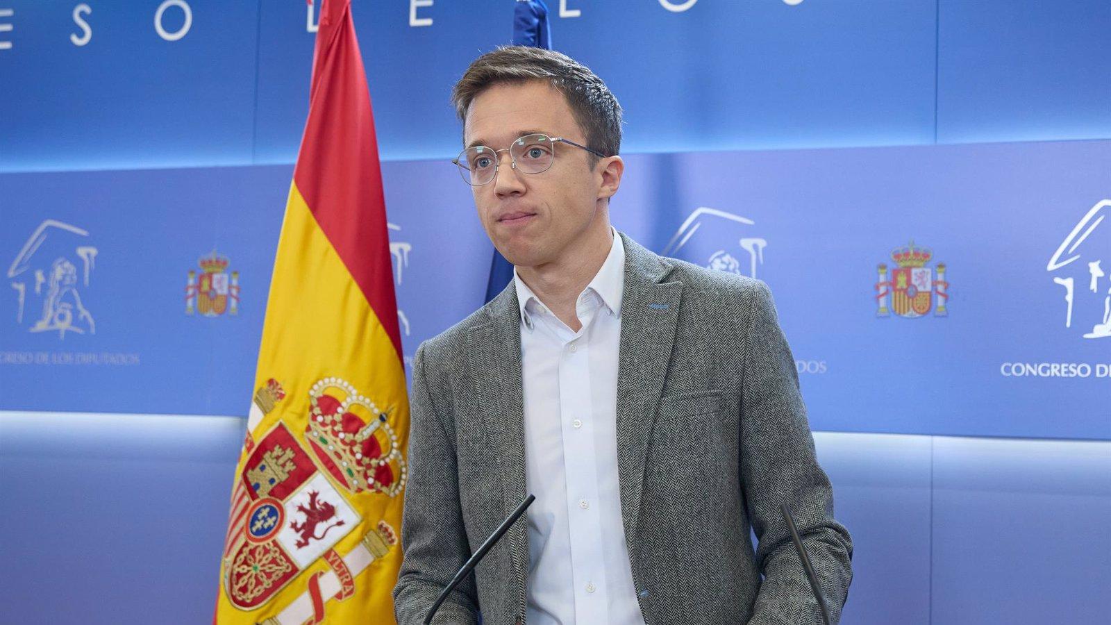 La defensa de Errejón recurrirá el archivo temporal de la causa en su contra por un presunto delito de agresión sexual