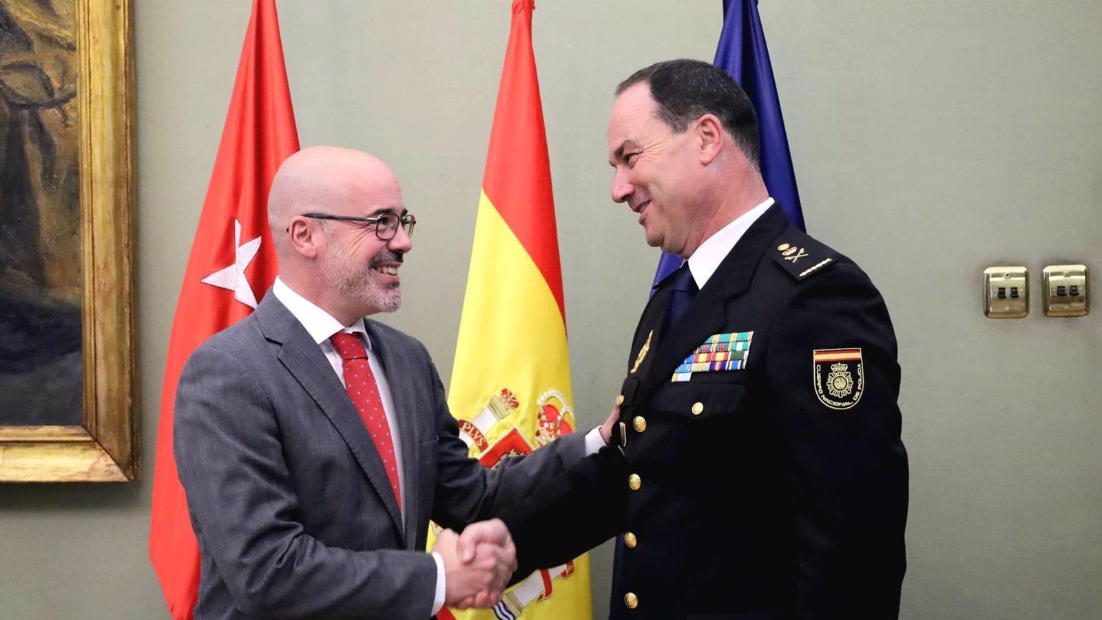 El nuevo jefe superior de Policía en Madrid apuesta por reforzar la presencia en las calles