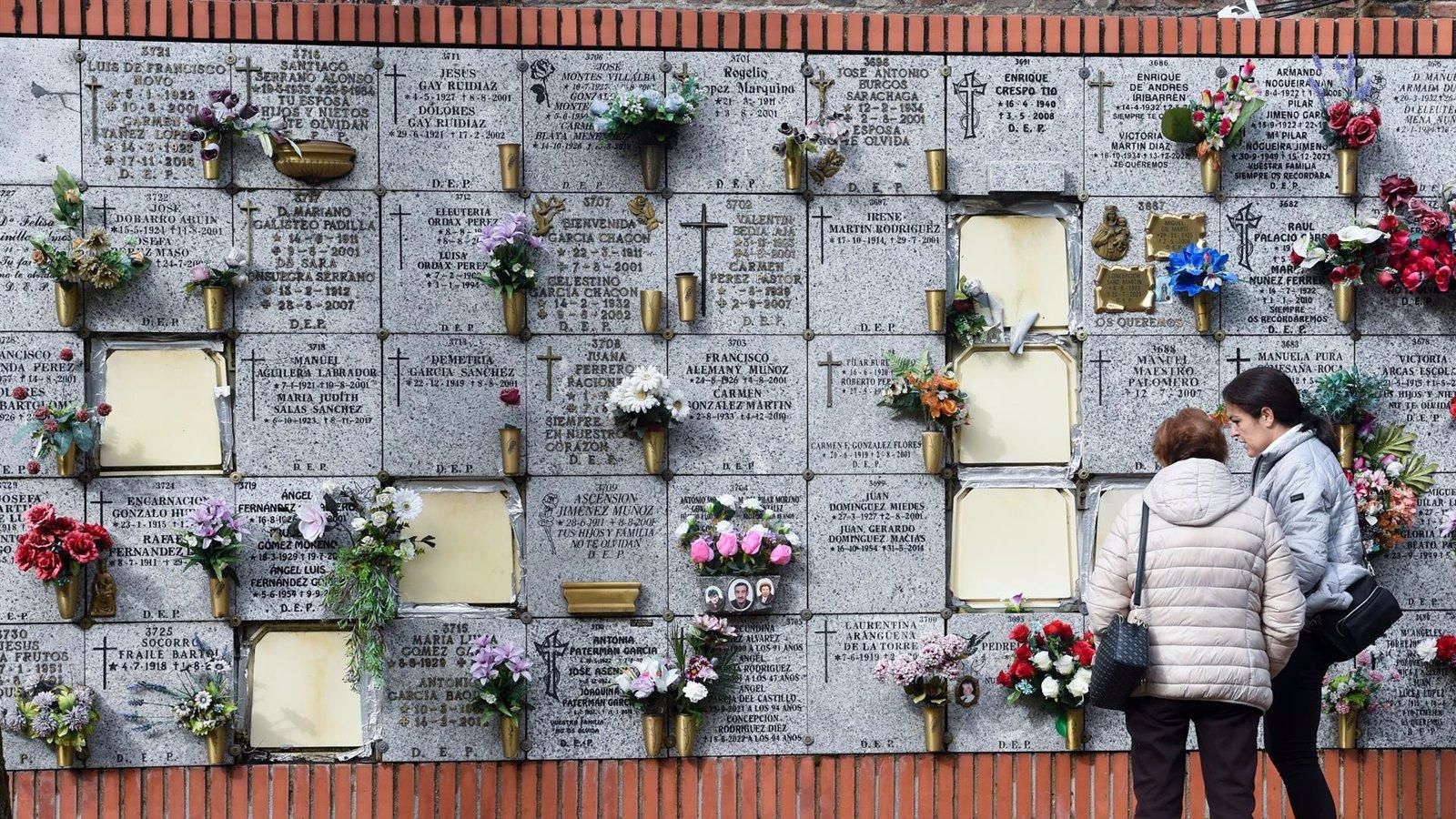 La mortalidad asciende un 2,82% en la Comunidad de Madrid en lo que va de año, hasta las 41.589 defunciones