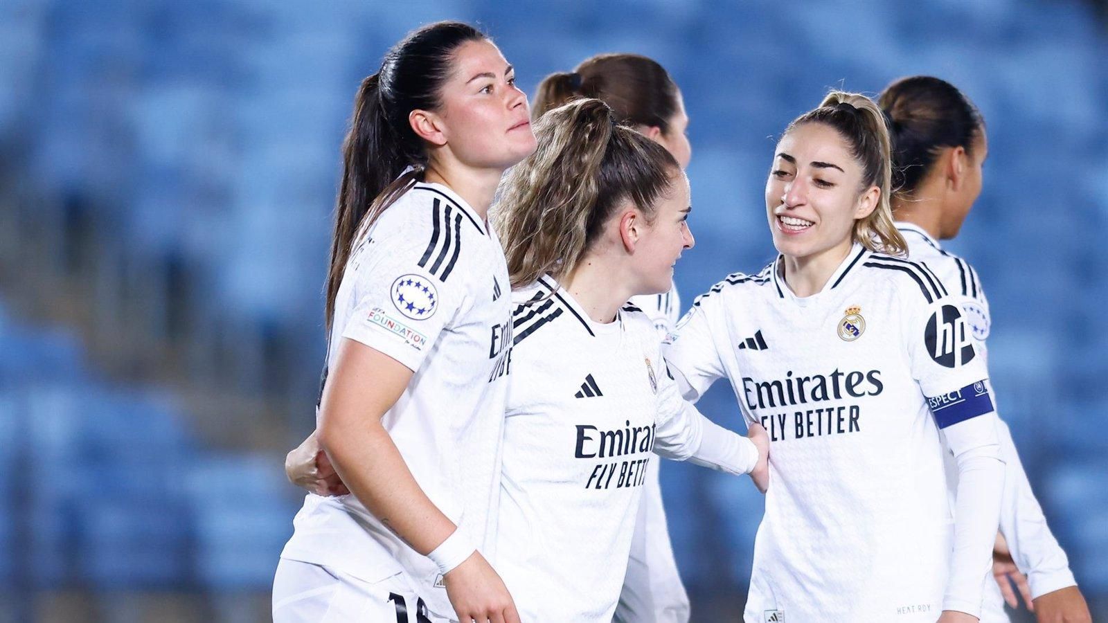 El Real Madrid femenino remonta al Twente y roza los cuartos de final
