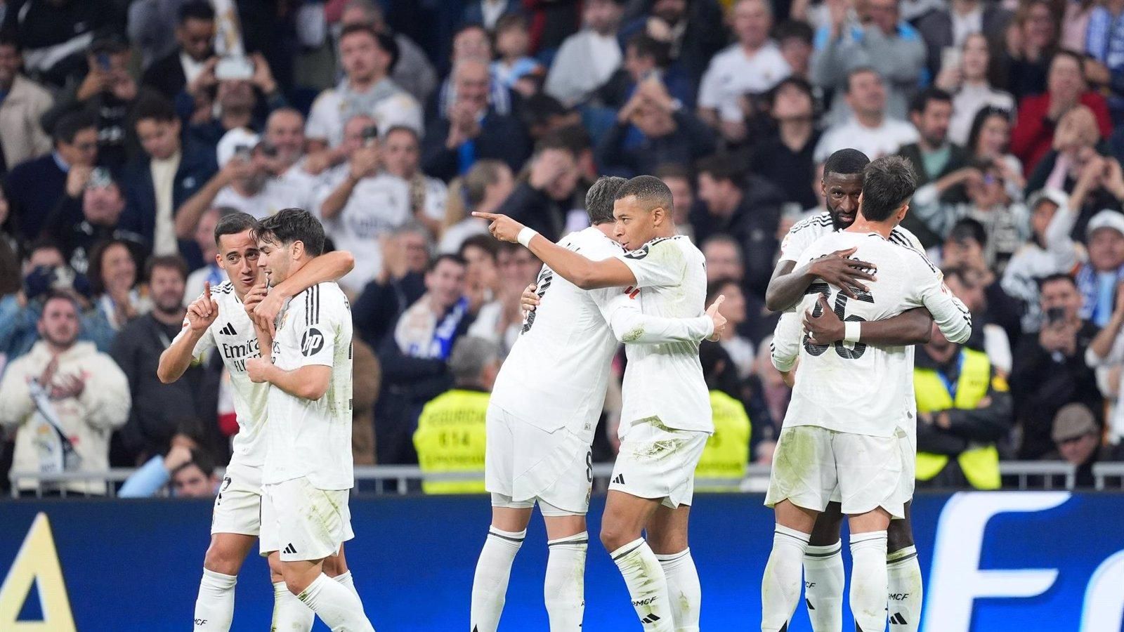 El Real Madrid se impone 2-0 al Getafe en el enfrentamiento liguero.