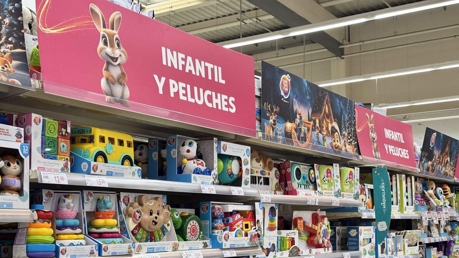 La Guardia Civil incauta 2,5 millones de juguetes peligrosos en Madrid