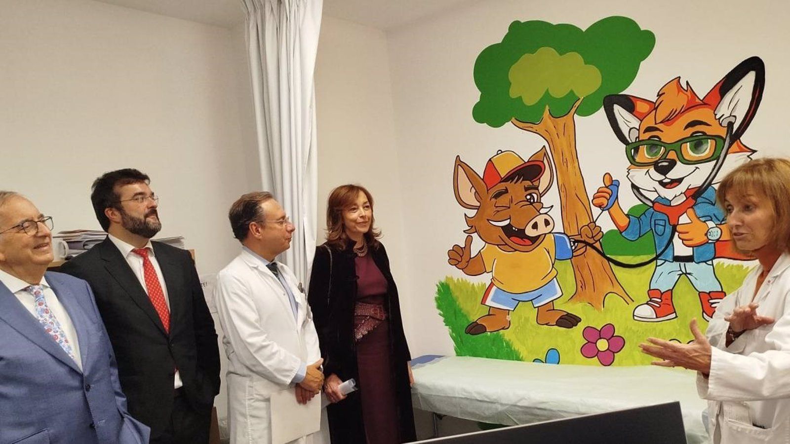 Inaugurada la renovada área de Consultas Externas de Pediatría del Hospital Puerta de Hierro de Majadahonda