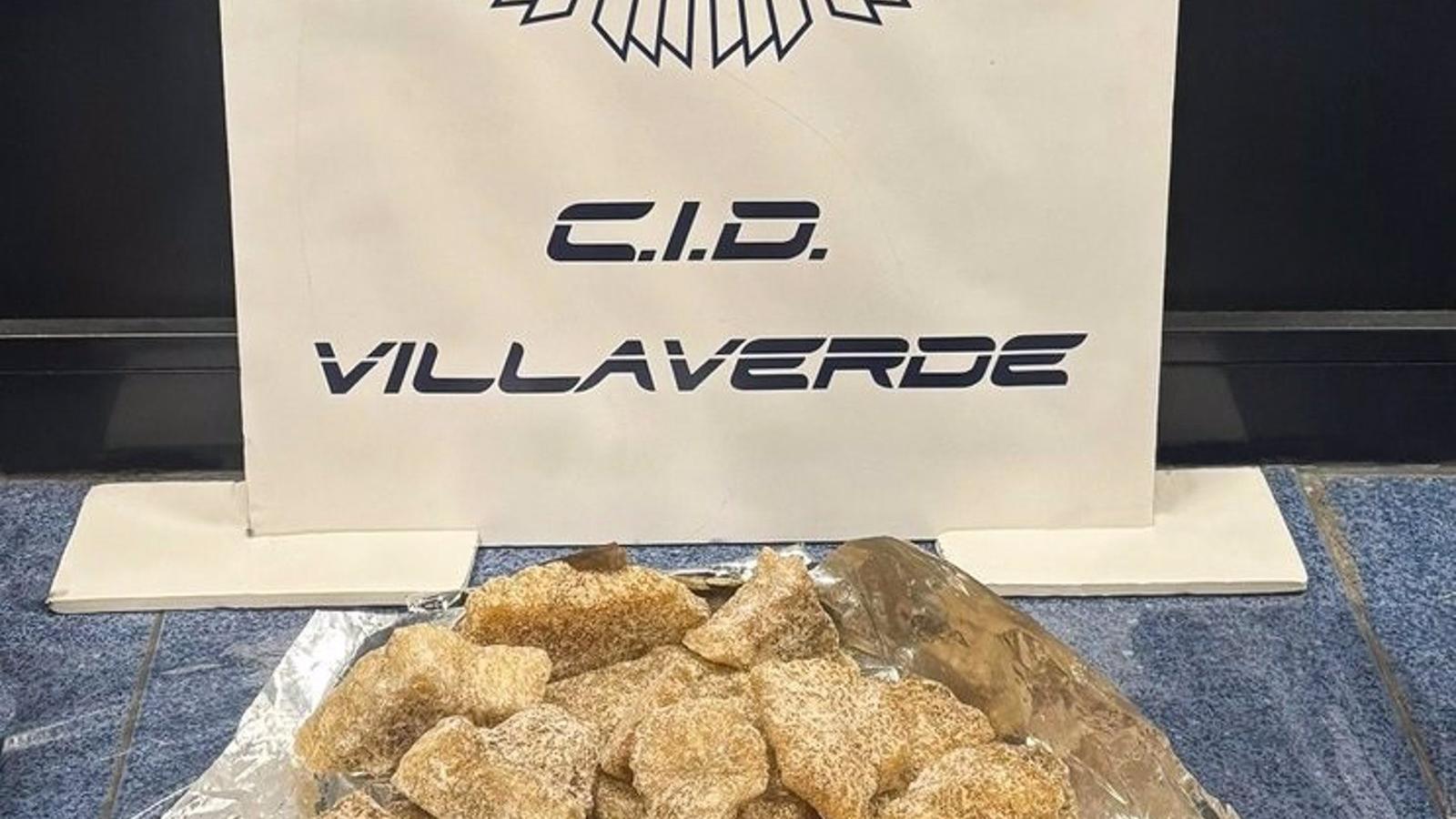 Detienen a un hombre con un kilo de MDMA durante un desahucio en Madrid