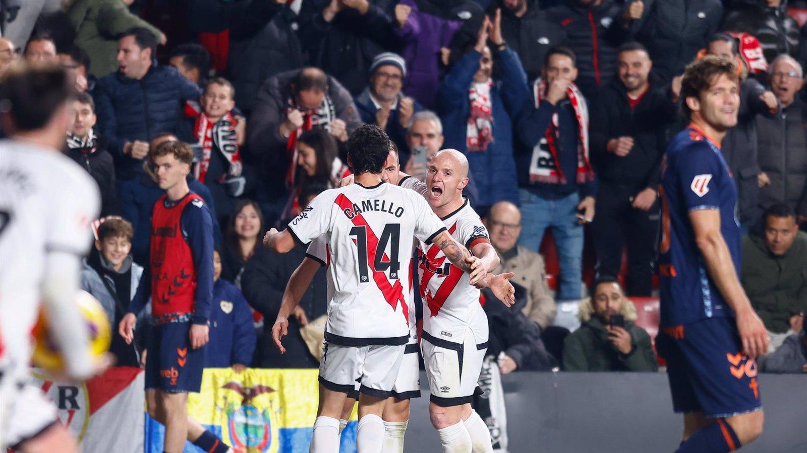 El Celta sufre otra derrota en Vallecas y prolonga su mala racha como visitante