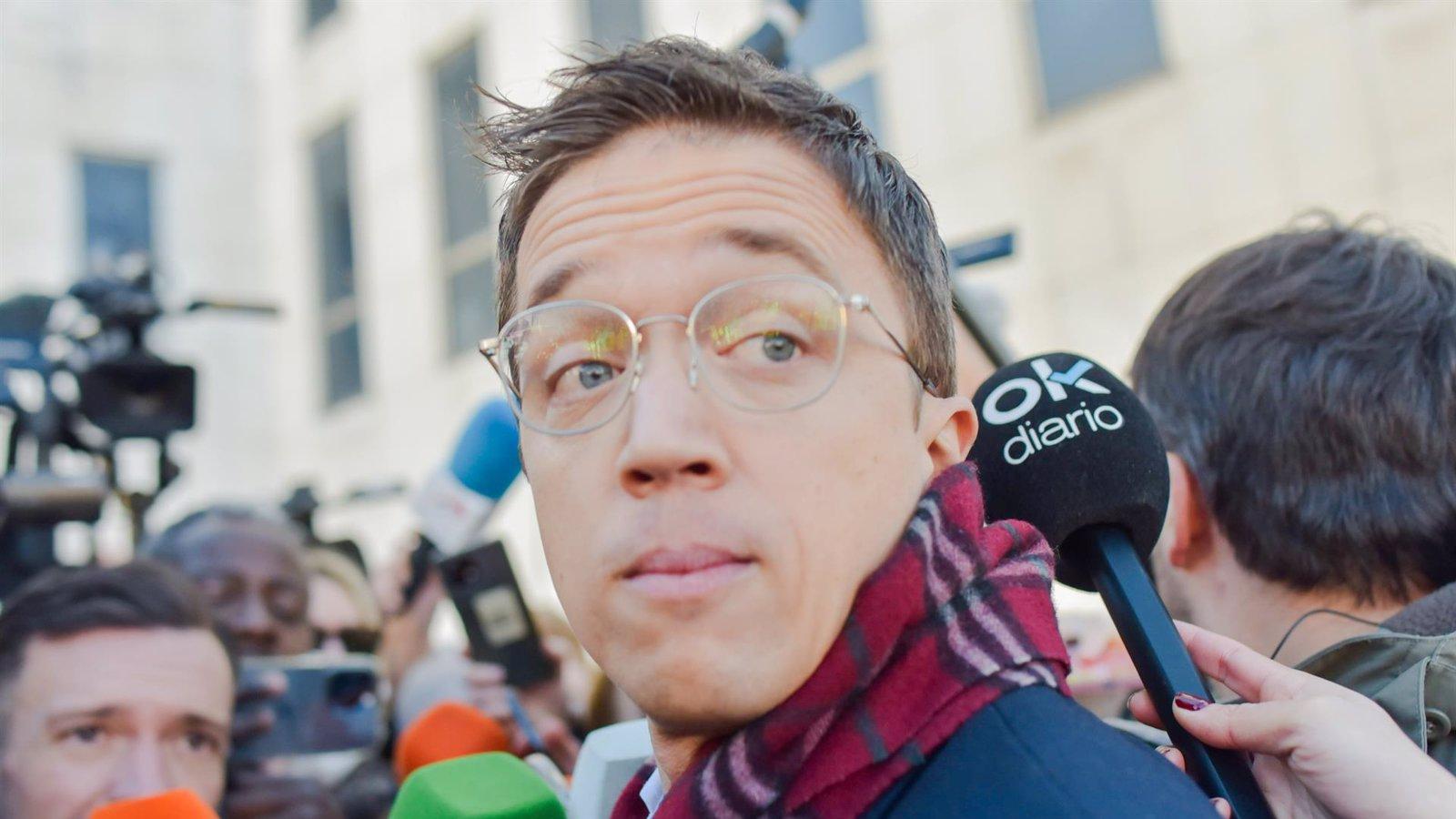 Errejón defiende su inocencia y niega las acusaciones de Mouliáa