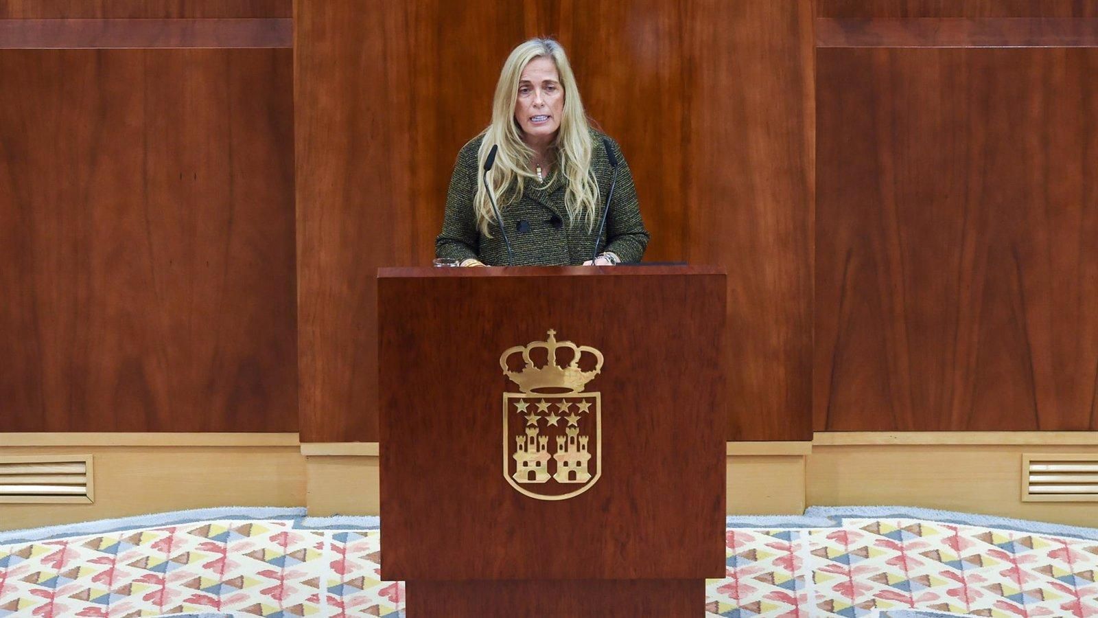 Rocío Albert critica al PSOE-M por proponer "restringir" la autonomía fiscal de Madrid