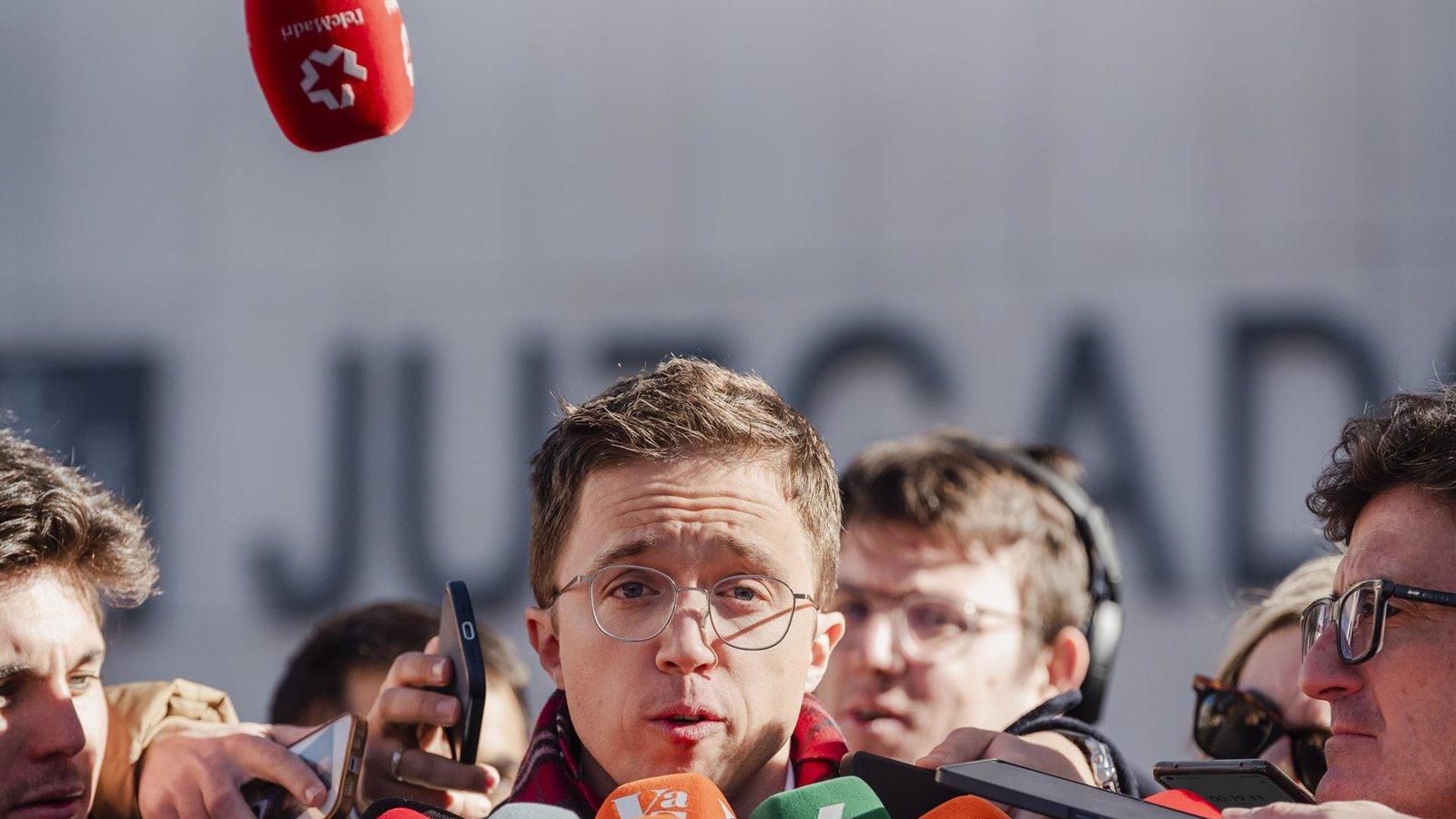 Errejón niega la agresión sexual y defiende que fue todo consensuado