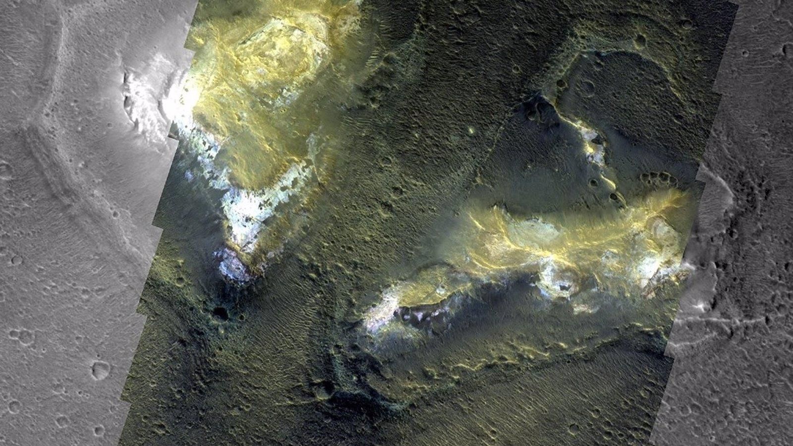 Revelan la historia del agua en Marte