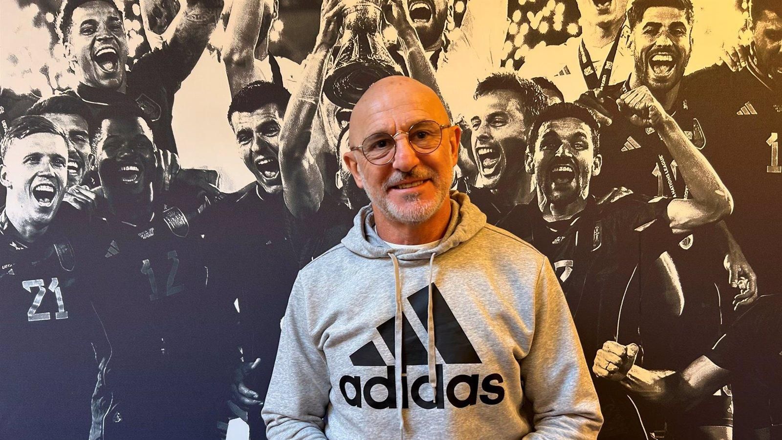 Luis de la Fuente, optimista tras un año de éxitos con 'La Roja'