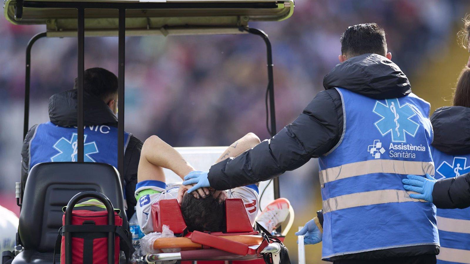 Tomás Conechny sigue hospitalizado en Barcelona tras su choque con Gavi