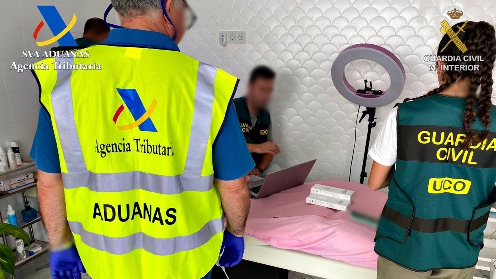 Desmantelan una red de productos ilegales de medicina estética en Madrid y otras provincias