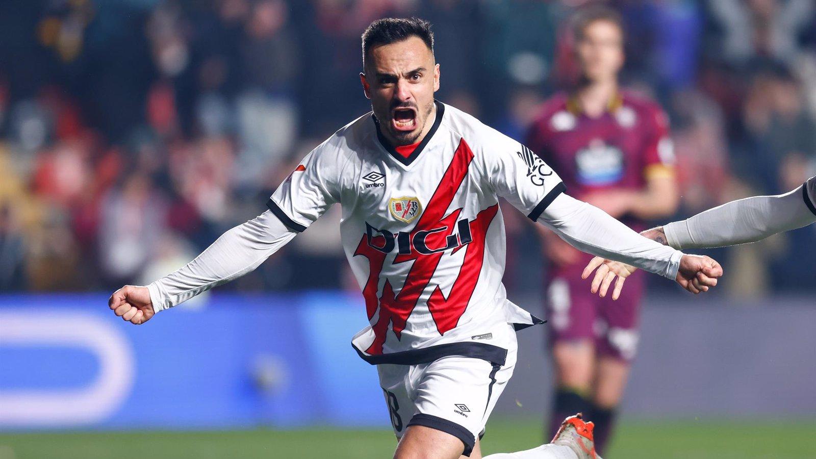 El Rayo Vallecano asegura su posición europea tras vencer al Valladolid