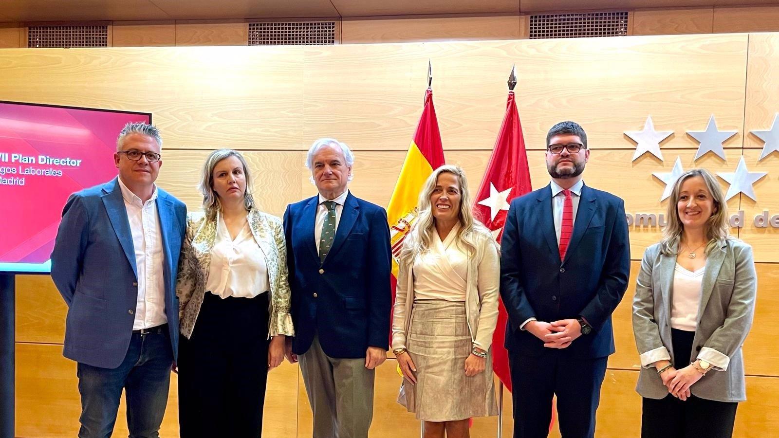 La Comunidad de Madrid destina 68,5 millones al VII Plan de Prevención de Riesgos Laborales hasta 2028