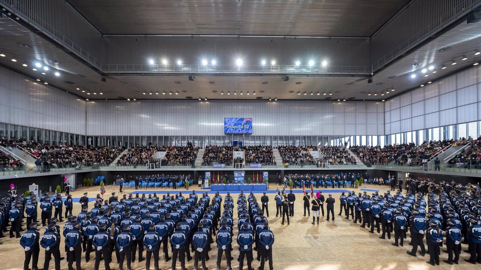 La Policía Municipal de Madrid incorpora 151 nuevos agentes mediante promoción interna 