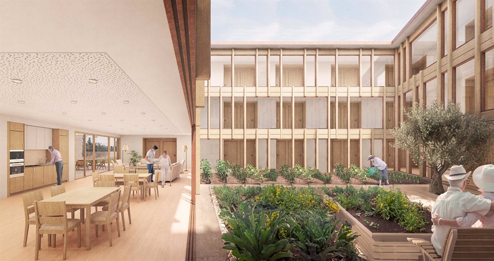 Dávila defiende el modelo público-privado en las futuras 40 nuevas residencias para mayores de la región