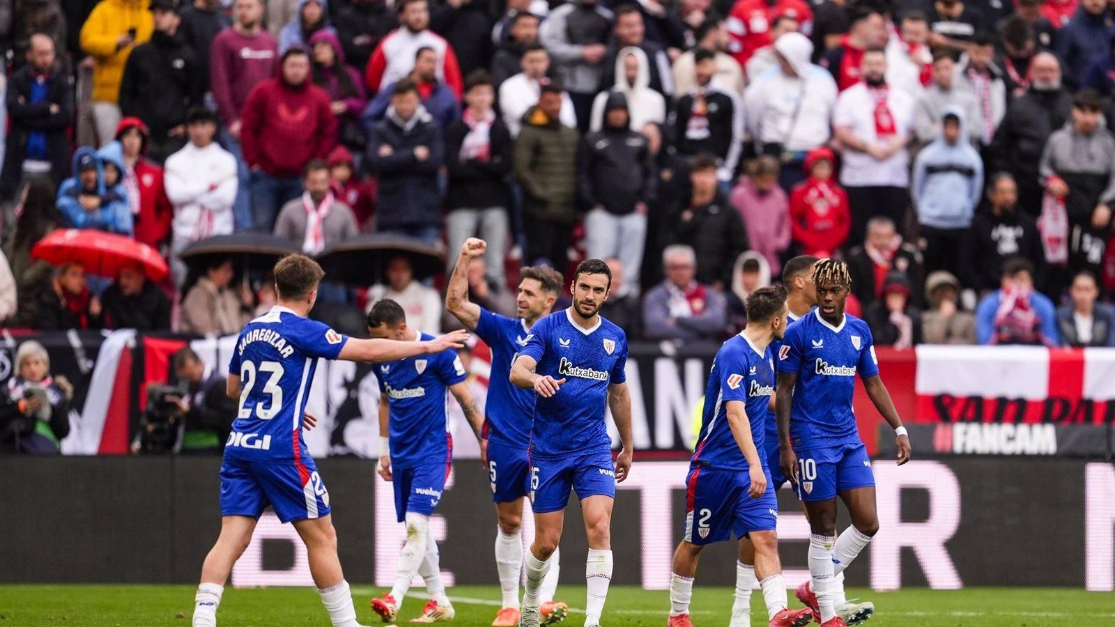   El Athletic Club afianza la Champions en el Pizjuán y el Betis se postula en Butarque