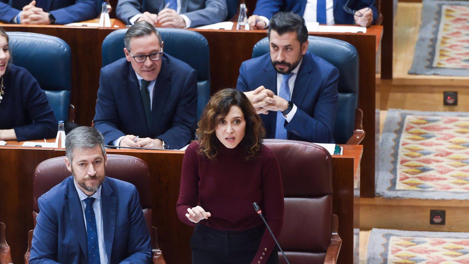 Ayuso: “Al 90% de los ministros solo se les conoce por chanchullos o por hablar de mí”