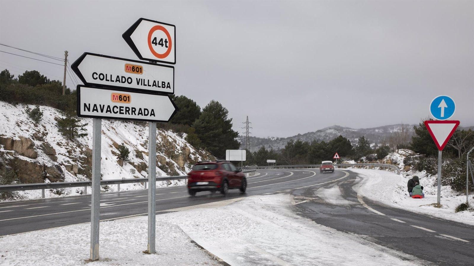 Alerta por heladas en la Sierra madrileña con mínimas de hasta -6°C