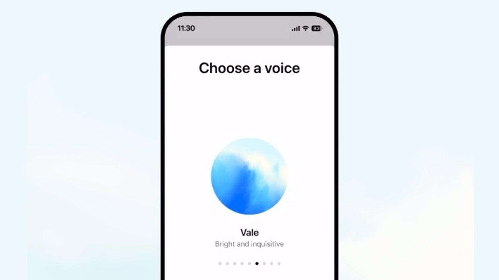OpenAI mejora el modo de voz de ChatGPT con un tono más natural 