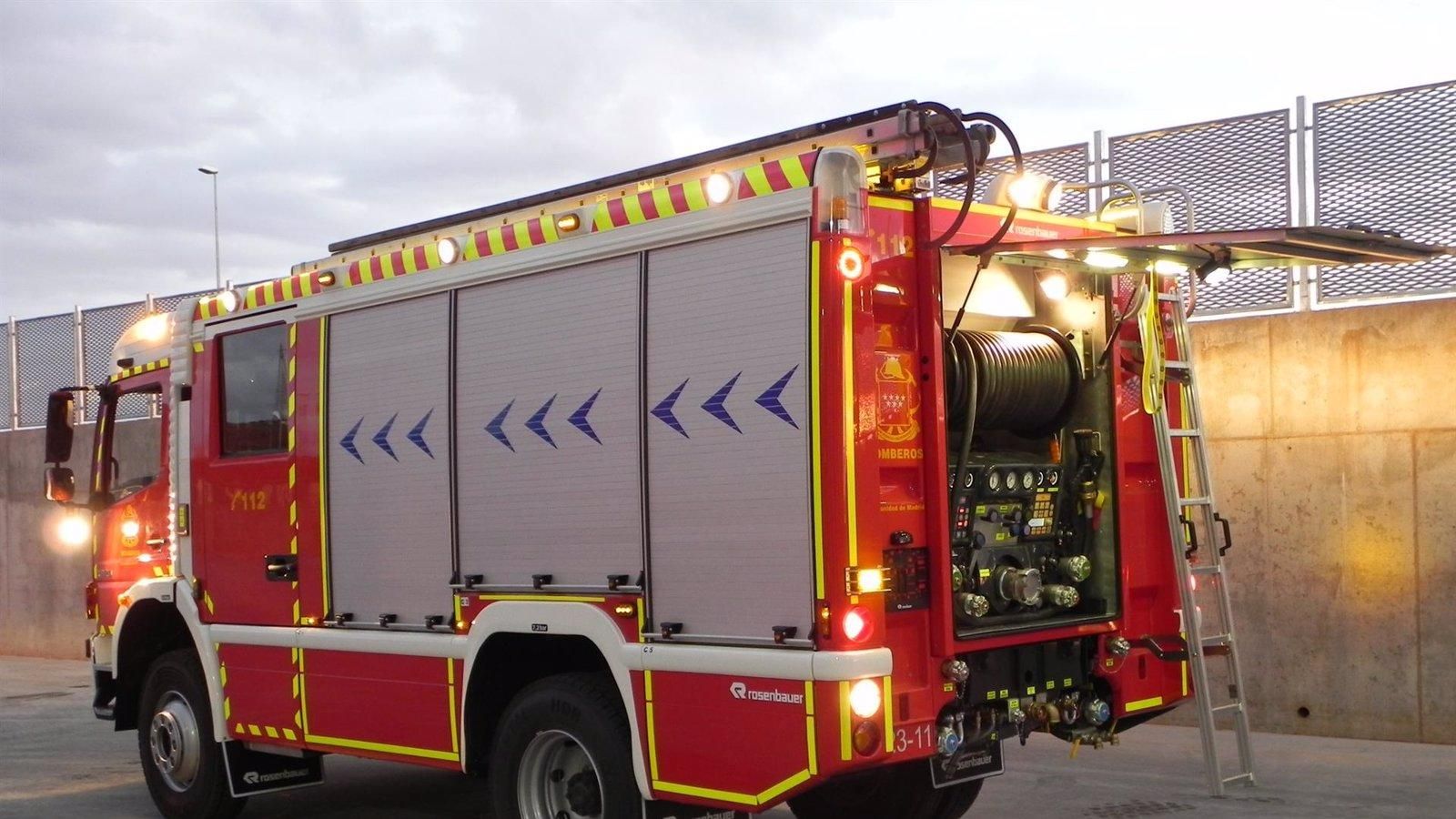 Un hombre herido con quemaduras a causa de un incendio en su vivienda en Valderacete