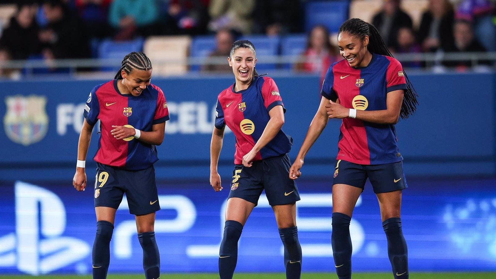 Victoria contundente del Barça Femení ante el Wolfsburgo por 6-1