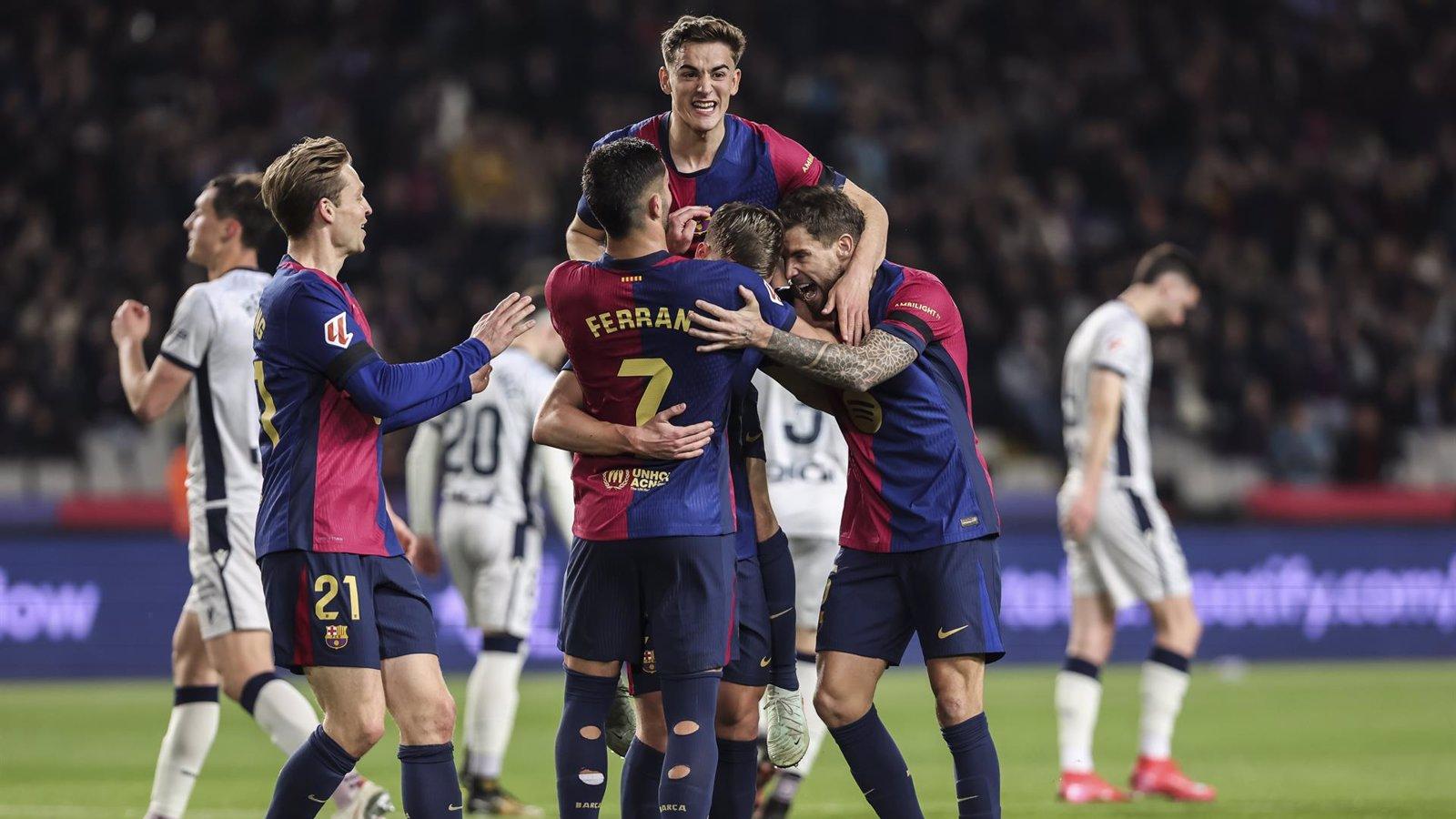 Victoria del FC Barcelona sobre CA Osasuna con un contundente 3-0