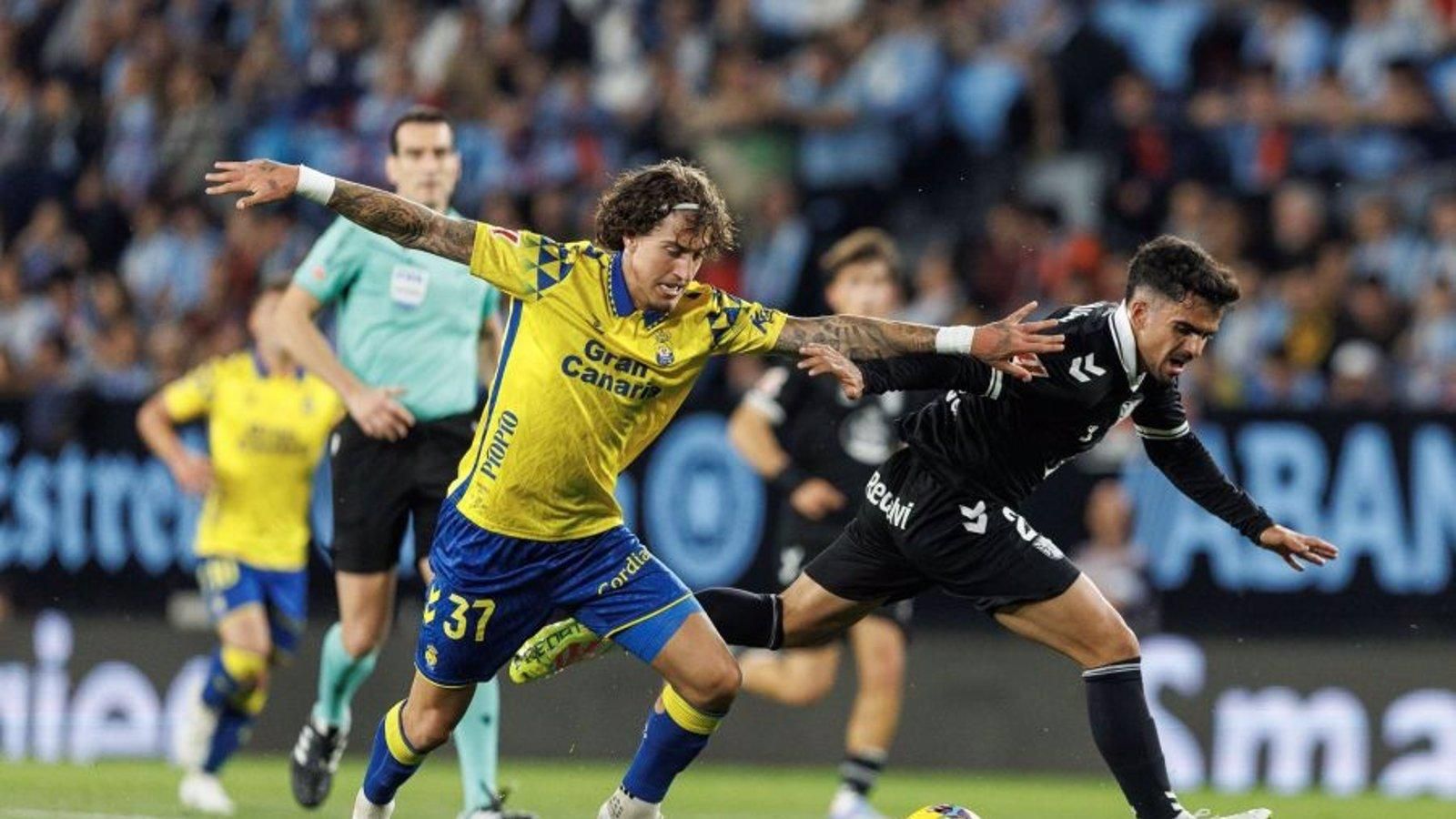 El Celta y Las Palmas empatan sin goles en Balaídos