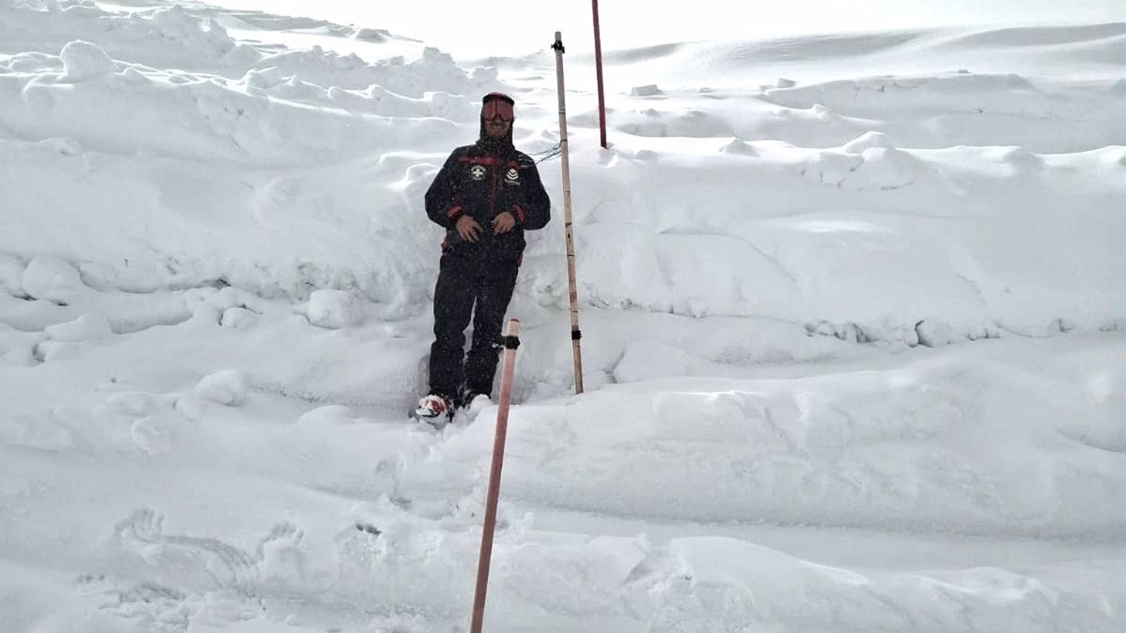 Valdesquí alcanza los 3,10 metros de nieve en pistas